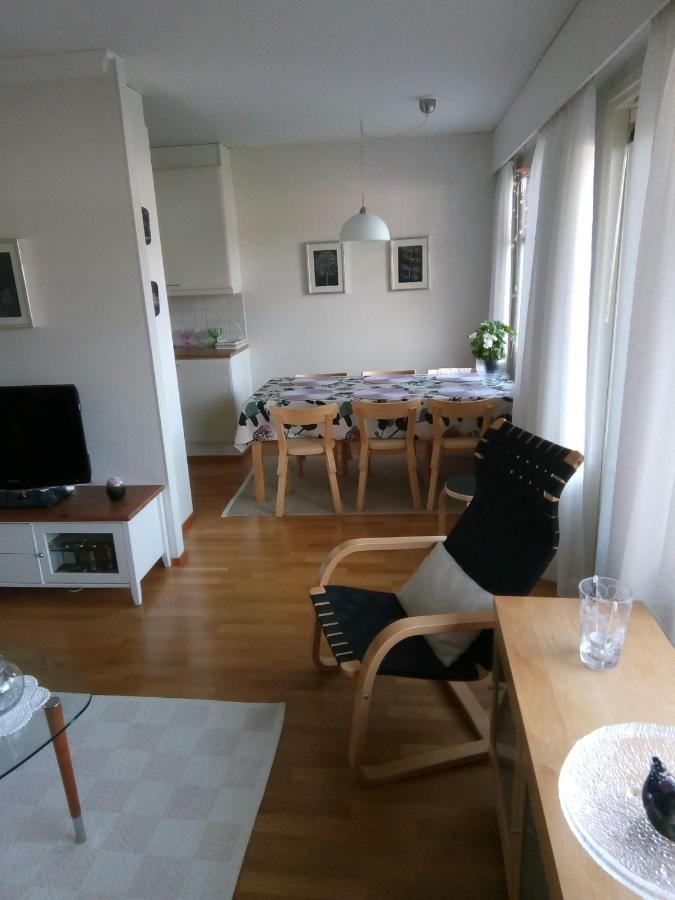 Cozy Two Room Apartment With Sauna Хювинкяя Экстерьер фото